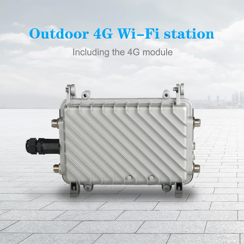  waterproof Ip66 4g outdoor wifi router lte