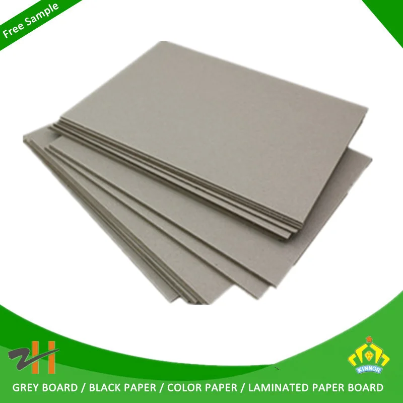 Recycled Pulp Style and Moisture Proof,mixed pulp Feature gsm grey board