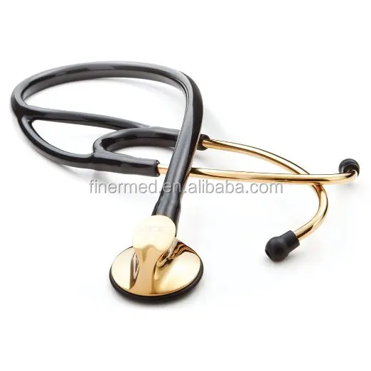 Gold Plated Cardiology Stethoscope.jpg