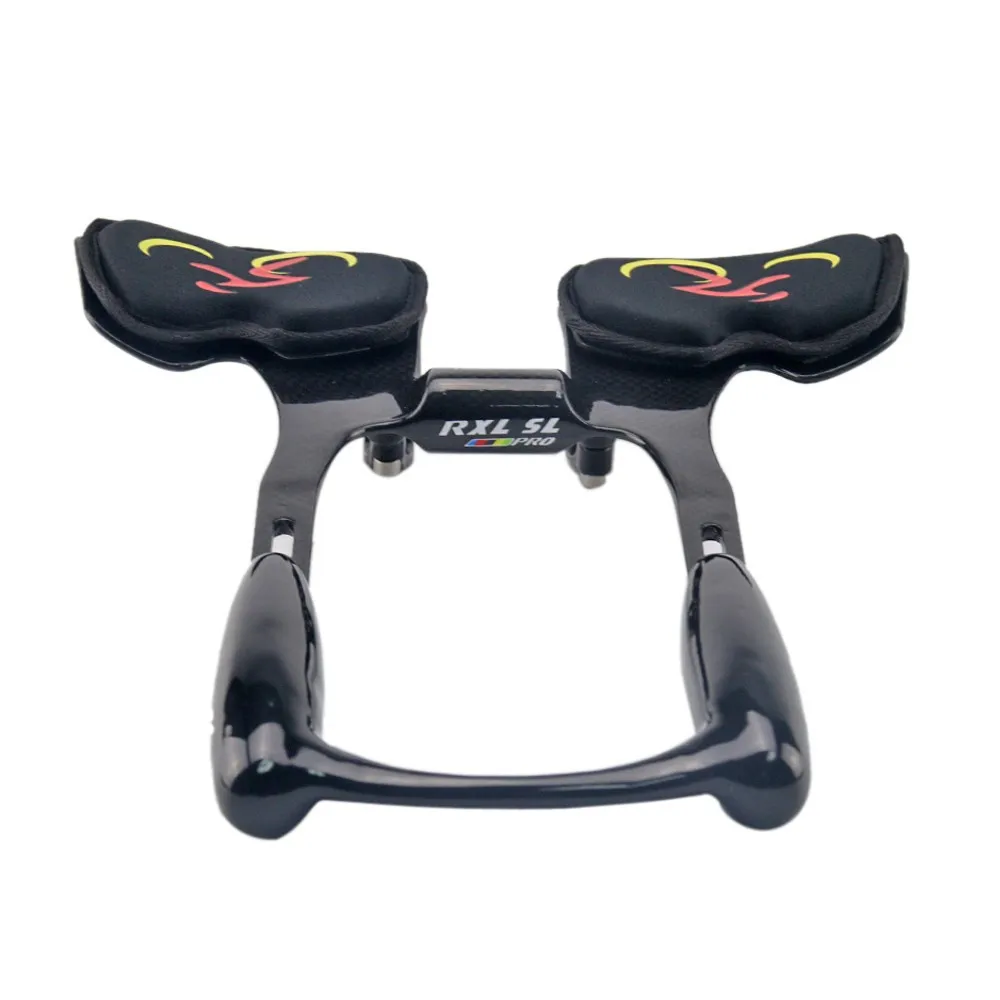 TOSEEK Carbon Fiber Road Bike Handlebar Bicycle TT Time Trial Triathlon Aerobar