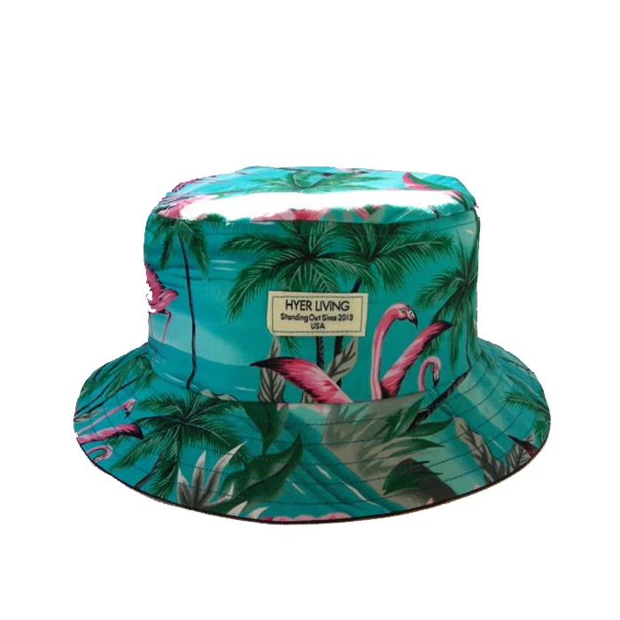 bucket hat flamingo
