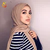 High quality new style pearl chiffon scarf Muslim women long shawl hijab
