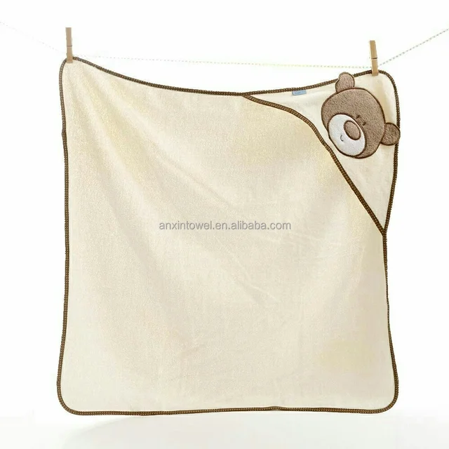 applique hooded towel,baby shower gift ,personalized kids hooded