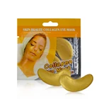 MONDSUB Gel Custom 24k Gold Under Patch Sheet Dark Circle Organic Pads Crystal Collagen Eye Mask