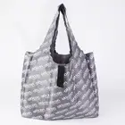 Wholesale Reusable 210D Polyester Nylon shopping tote bag