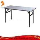 Square folding hotel banquet table for events
