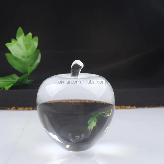 new design beauty crystal apple for gift