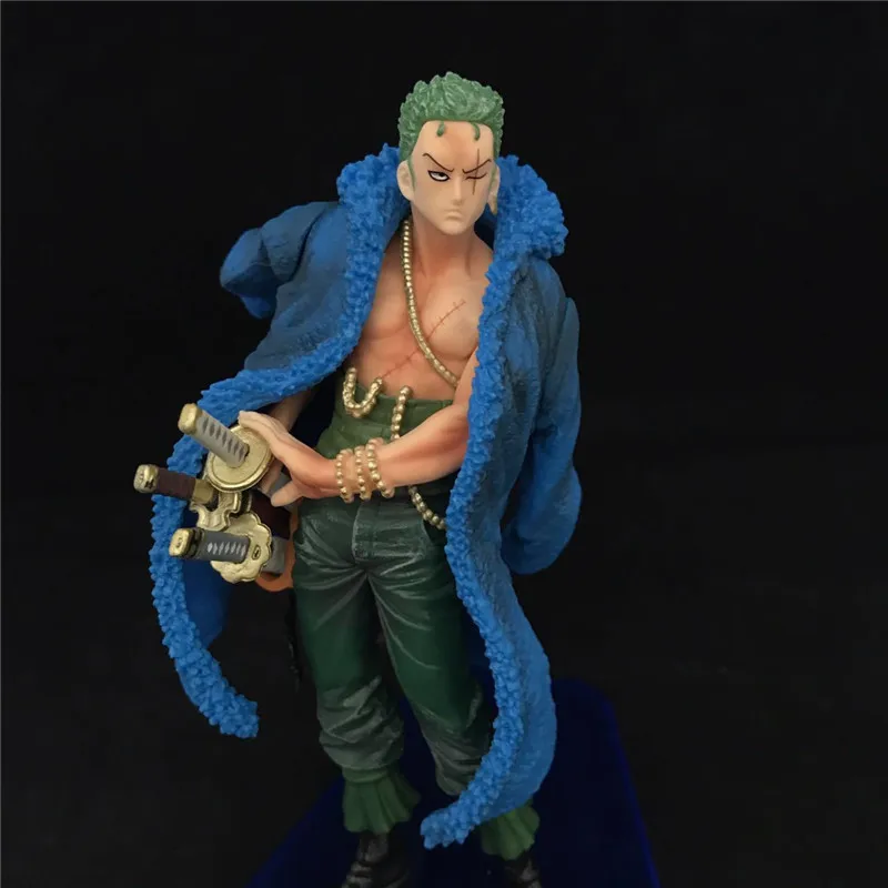 Anime Figurine One Piece Zoro Swords PVC Action Figure Model Toys 20th Anniversary Figuras Dolls Cosplay Gift 16cm  (6)