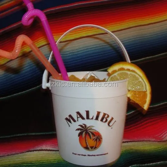 Plastic 32oz Punch Buckets / Drink Cups Buy 32oz Voodoo Bucket,32oz