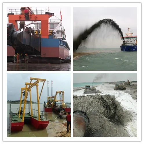 Sand gravel dredge pump with diesel engine used in dreger