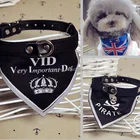 Wholesale Custom Print Logo Dog Bandana with Dog Collar