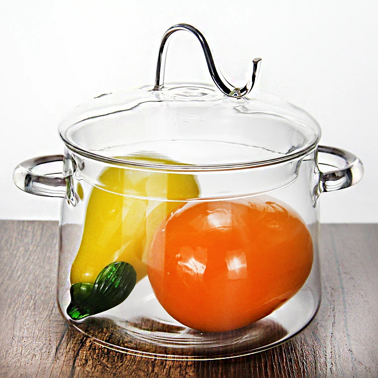 Hot Selling 2L Pyrex Hand Made Glass Pot Lightweight Decorative Glass Cooking Pot Wholesales
Hot Selling 2L Pyrex Hand Made Glass Pot Lightweight Decorative Glass Cooking Pot Wholesales