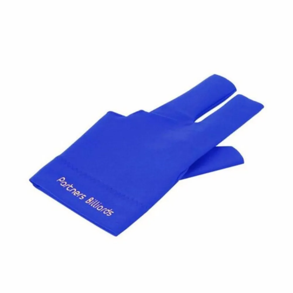 Cue Pool Shooters Open 3 Fingers Glove Billiard Gloves Snooker Gloves Print Letter High Quality Billiard Accessories