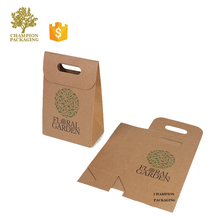 kraft matte custom printed retail paper gift bag for shopping