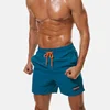 OEM High Quality Green Surf Swim Shorts Breathable Vintage Man Swimwear