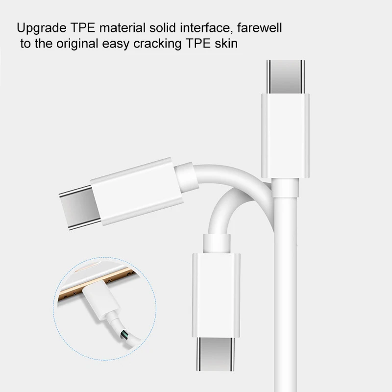 PD Fast Charge Data Cable USB 2.0 Type c To Type-C PD Charger Cable - ANKUX.COM