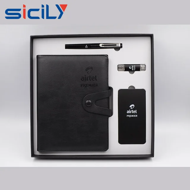 buy cheap china leather business gift products