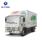 refrigerated standby electric unit truck for seafood transportation