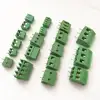 Top Quality 3 Pin 5.08mm Pitch PCB Mount plastic Screw electrical Terminal Block AC 250V 8A