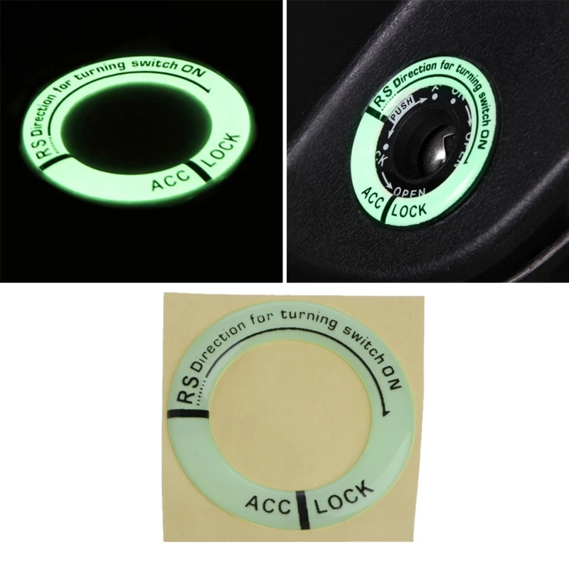 Free Shipping Car Glow Key Ring Hole Sticker Lumunous Ignition Switch Cover Motorcycle Decal
Free Shipping Car Glow Key Ring Hole Sticker Lumunous Ignition Switch Cover Motorcycle Decal