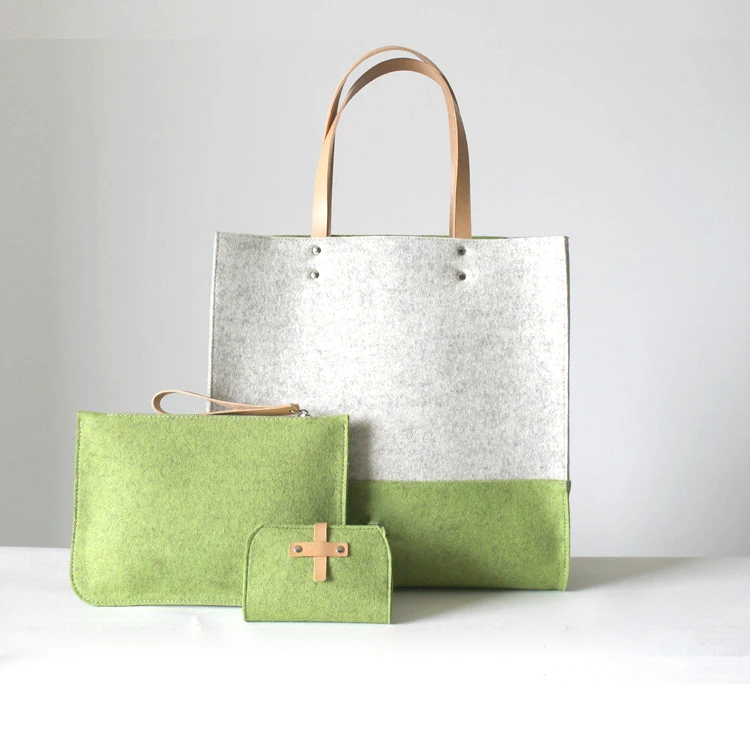 Online shop Alibaba fashion best selling felt bag good quality felt shopping hand bag for women, Green
Online shop Alibaba fashion best selling felt bag good quality felt shopping hand bag for women, Green