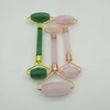 2019 new products Rose Quartz Face Facial Message Jade Stone Roller For Anti Aging