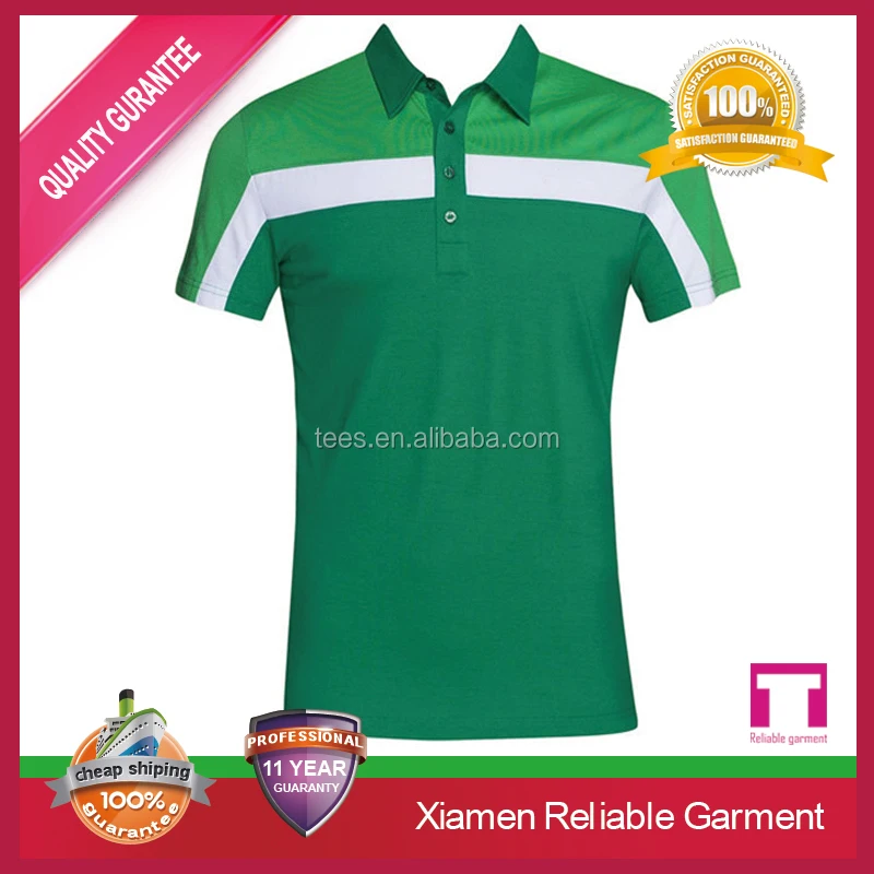 Custom High Quality 100 Cotton Polo Shirt Design With Combination