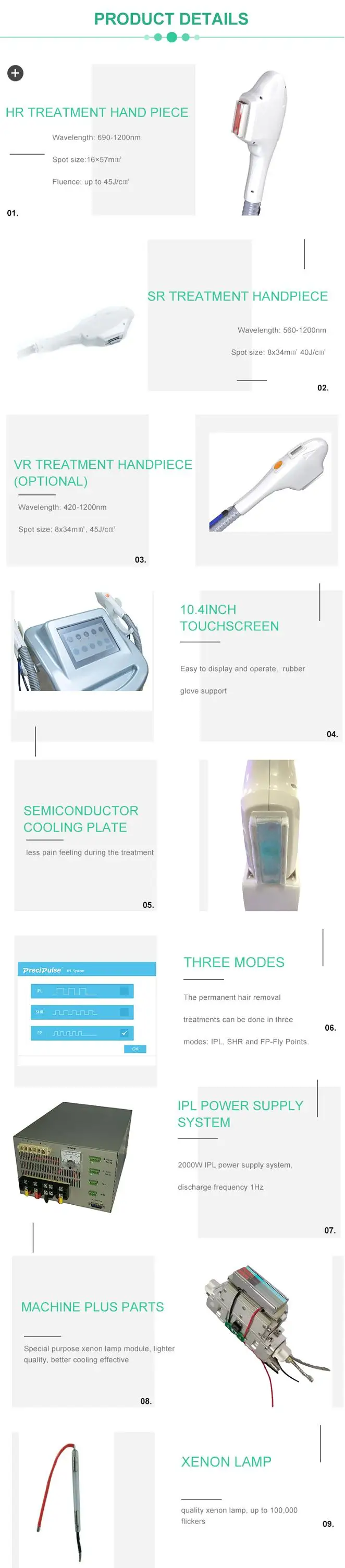 2019 Christmas Promotion USA Medical CE Approved Ipl Hair Removal ipl laser epilator skin rejuvenation device