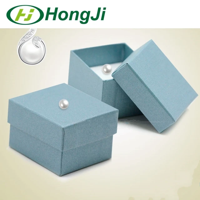 jewelry ring earring box custom printed logo cardboard gift box