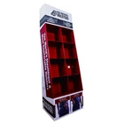 Cardboard Colorful Printing Book Display Stand For Poster Magazine/Cardboard Book Display Stands