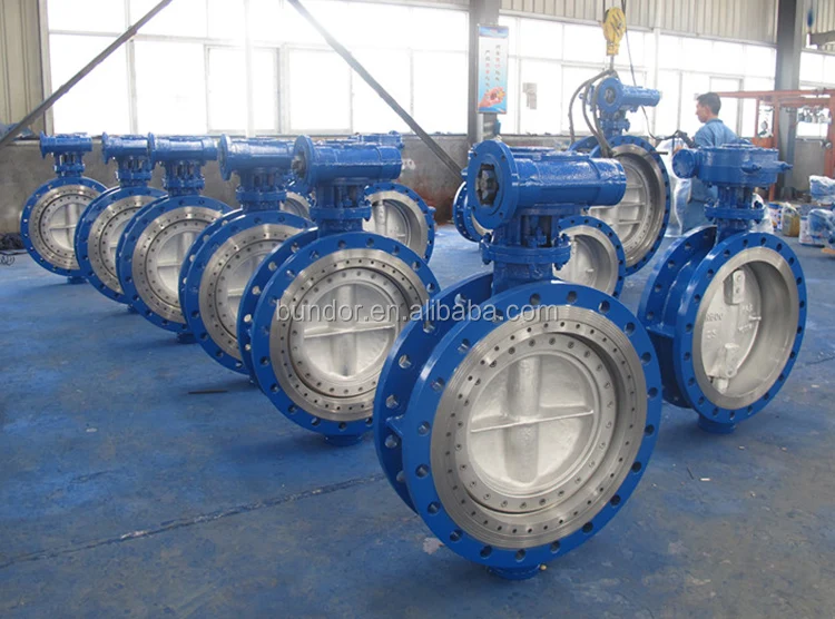 Dn500 Wcb Wafer Type Metal Seat Butterfly Valve