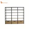 New Product Modern Newest Design Wooden Bookcase Book Shelf With Two Doors