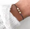 Inspire Jewelry newest style jewelry bracelet design Marble Bracelet boho jewelry arm band hand made cord charm bracelet