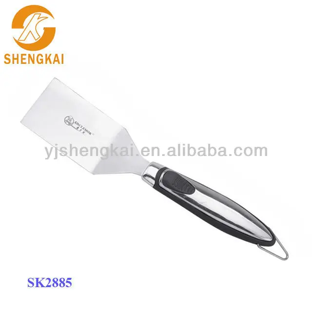 Stainless steel 1pc stainless steel +pp handle cake servers