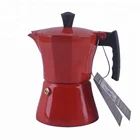 Red Stove Top Macchinetta Espresso Maker coffee machine moka pot with hangtag