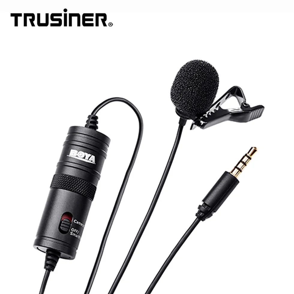 Wholesale Boyas By M1 Lapel Lavalier Microphone Mic, Black
Wholesale Boyas By M1 Lapel Lavalier Microphone Mic, Black