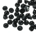 Ivoduff Supply Different Color Heart Shape Rubber Lapel Pin Back, PVC Tic Tac Clutch Back, round shape