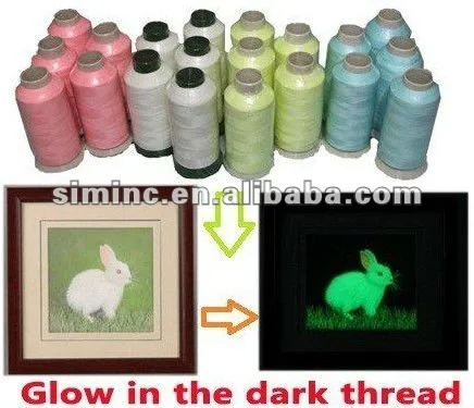Glow in the dark thread