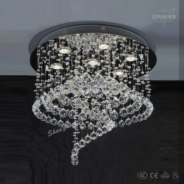 Novel Modern Spiral Crystal Chandelier Lighting China Market Dubai 82124 Jpg