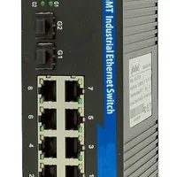 Telecommunication POE Media Converter 48V 8