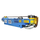 DW-130NC hydraulic metal stainless steel copper aluminum tube pipe bending coiling making bender machine manufacture
