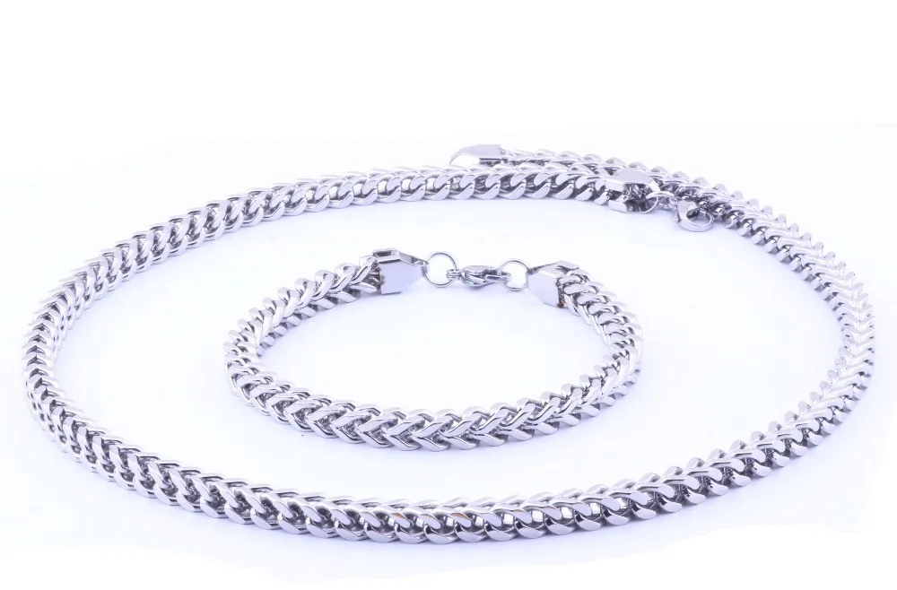 Top Quality Dubai Style Vintage Stainless Steel sJewelry Men's Bracelets&Necklace Man's Jewelry Sets Free Shipping, N/a 
Top Quality Dubai Style Vintage Stainless Steel sJewelry Men's Bracelets&Necklace Man's Jewelry Sets Free Shipping, N/a