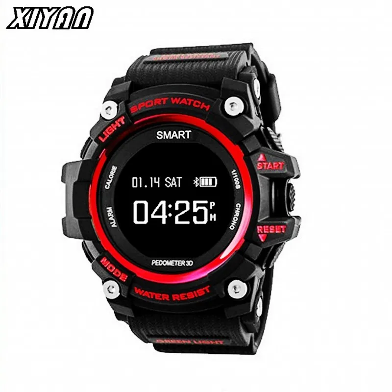 XIYAN T1 Smart Watch Waterproof IP68 Heart Rate Monitor Bluetooth 4.0 Outdoor Sport Clock For IOS Android Phone Smartwatch
XIYAN T1 Smart Watch Waterproof IP68 Heart Rate Monitor Bluetooth 4.0 Outdoor Sport Clock For IOS Android Phone Smartwatch