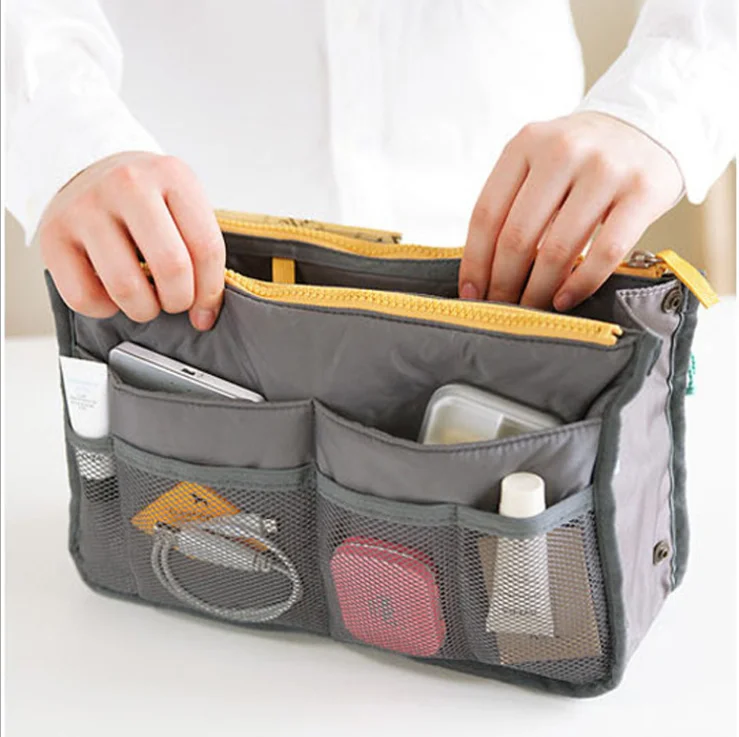 Casual Women Makeup Storage Pouch Multi Functional Portable Cosmetic Bag, Grey purple blue green dark green red rose red pink navy black
Casual Women Makeup Storage Pouch Multi Functional Portable Cosmetic Bag, Grey purple blue green dark green red rose red pink navy black