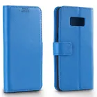 PU Leather Wallet Case Flip Cover For Samsung Galaxy S3 S4 S5 S6 S7 edge S8 Litchi wallet stand flip cover
