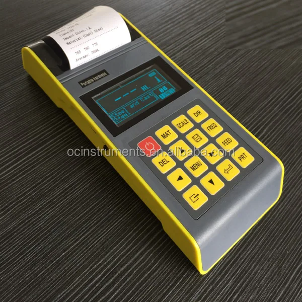 Shl Portable Aluminum Digital Leeb Hardness Tester With The Built