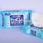 Flushable toilet seat cleaning biodegradable wet wipes antibacterial wet tissue