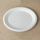 Eco Biodegradable Disposable Sugarcane Bagasse pulp 6 7 8inch Ribbed Plate clamshell