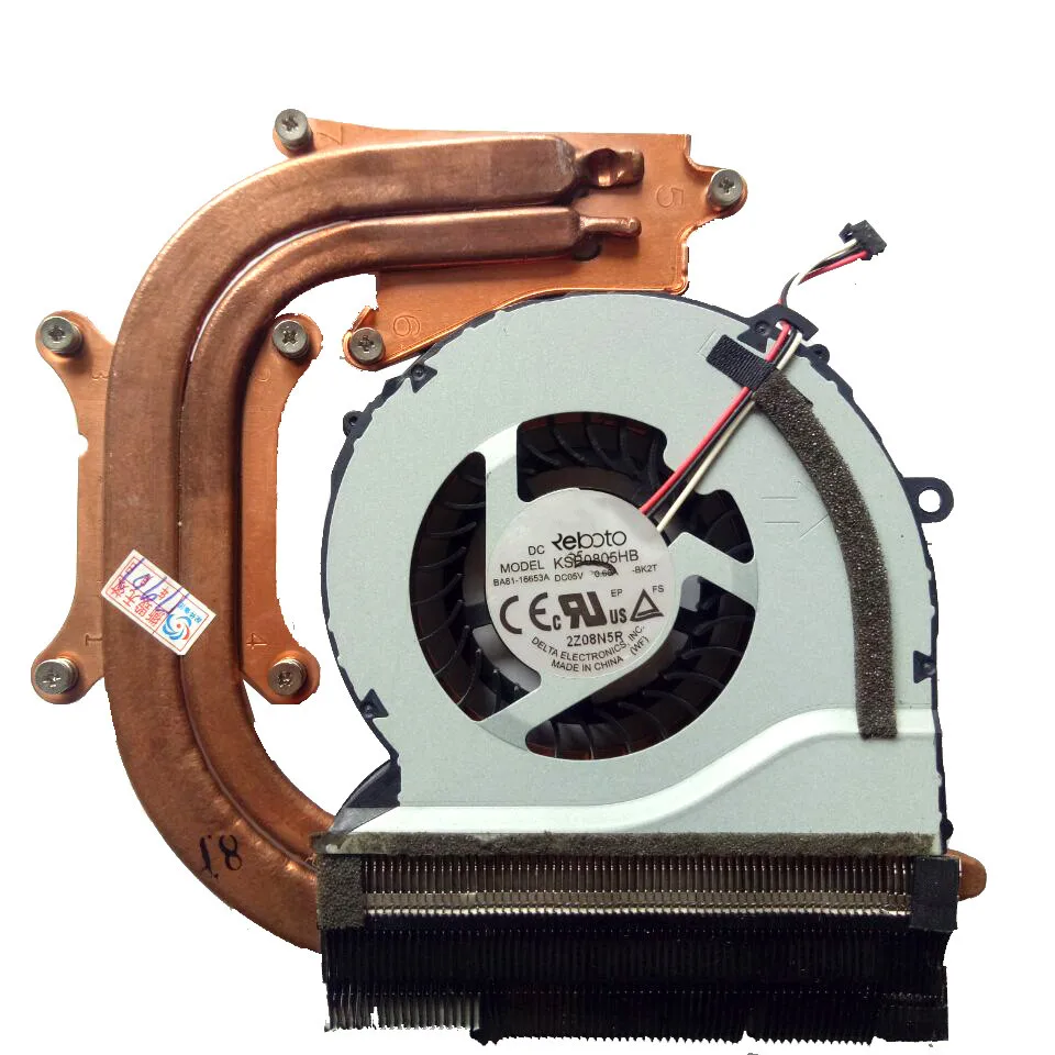Original For Samsung NP550P5C NP550P7C laptop Cooling Fan with heatsink BA62-00675A KSR0805HB BA81-16653A 100% Tested
Original For Samsung NP550P5C NP550P7C laptop Cooling Fan with heatsink BA62-00675A KSR0805HB BA81-16653A 100% Tested