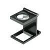 MG14110 8X22mm Cloth Folding Scale Loupe For Linen Illumination Tester CE Stand Magnifier